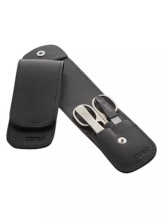 CANAL | Stecketui mit Druckknopf 3-teilig (Schwarz) 5376 | 